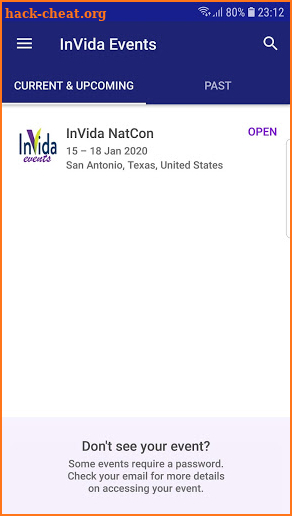 InVida Events screenshot