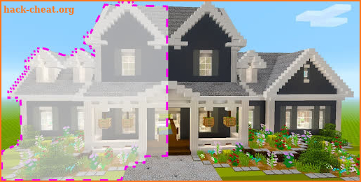 Invisible House Mod for Minecraft screenshot