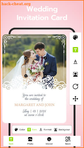 invitation Card Maker & Design screenshot