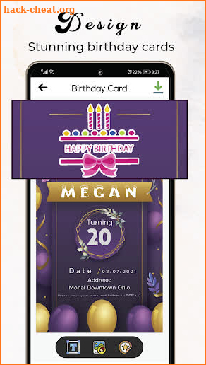 Invitation Card Maker & Ecards screenshot