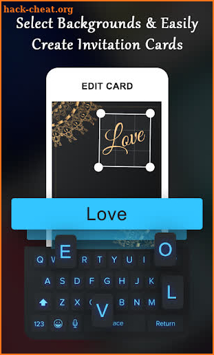 Invitation Card Maker - Digital eCards (RSVP) screenshot