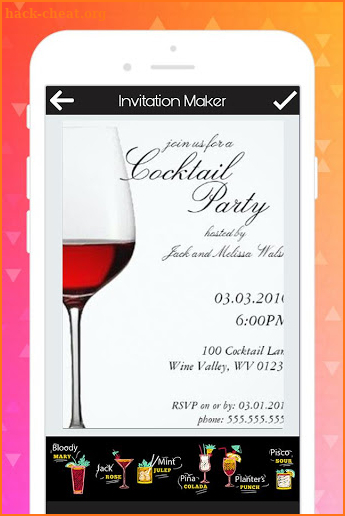 Invitation Card Maker : Flyer Creator screenshot