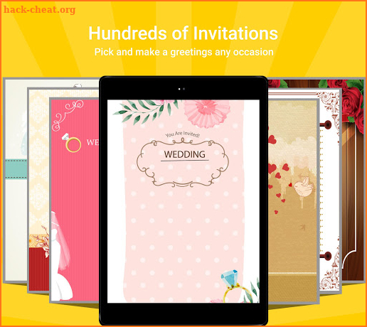 Invitation Maker and Designer screenshot