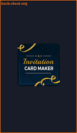 Invitation Maker App screenshot