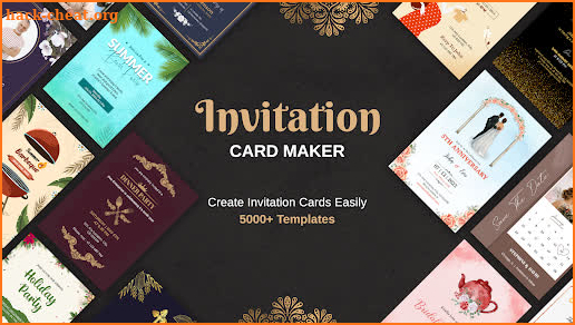 Invitation Maker, Card Maker screenshot