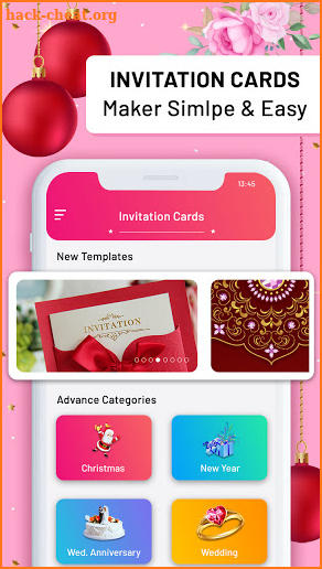 Invitation maker: Card Maker – Invitation 2021 screenshot