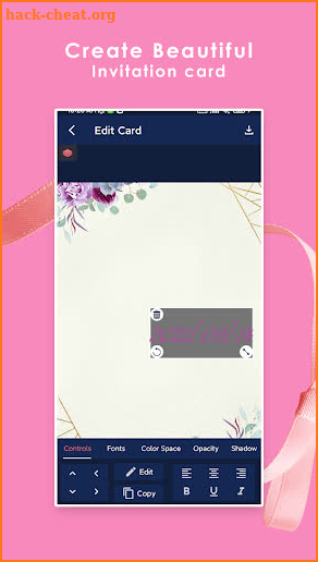 Invitation Maker-Greeting Card screenshot