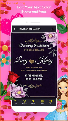 Invitation Maker, Greeting Card Maker (RSVP) screenshot
