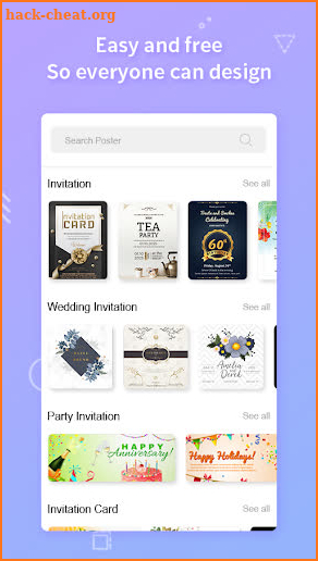 Invitation Maker : Invitation Card Maker screenshot