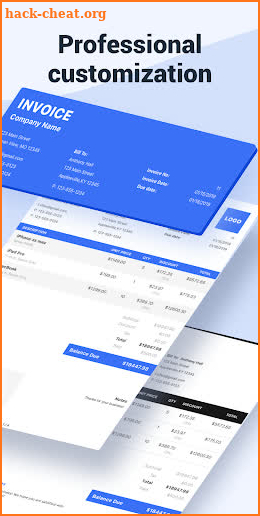 Invoice App: Easy Invoices & Estimates Maker screenshot