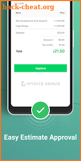 Invoice Genius – Invoice Generator & Estimate ASAP screenshot
