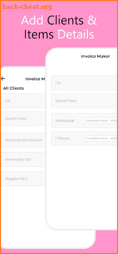 Invoice Maker and Billing App screenshot