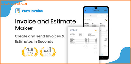 Invoice Maker and Estimate App screenshot