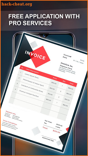 Invoice Maker PRO ( FREE invoice Maker ) screenshot