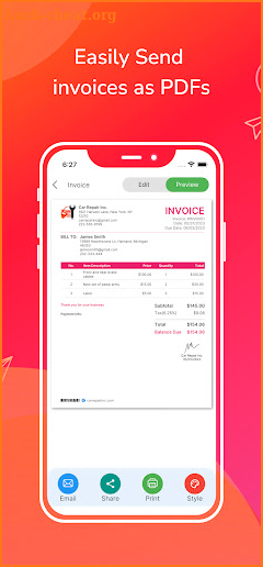Invoice Maker - Simple Invoice screenshot
