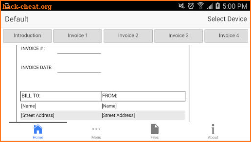 Invoice Manager screenshot