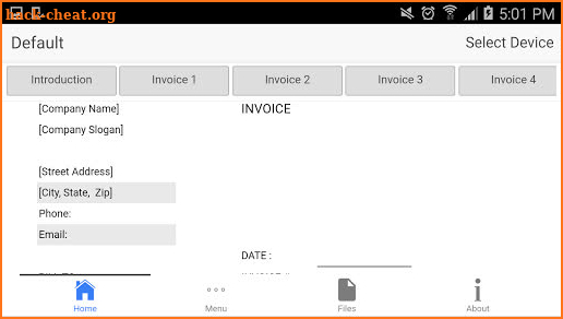 Invoice Manager screenshot