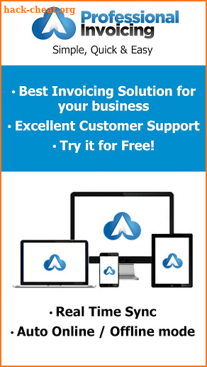 Invoice PDF  Free - Professional Invoicing screenshot