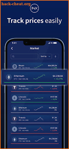INX Buy & Trade Crypto screenshot