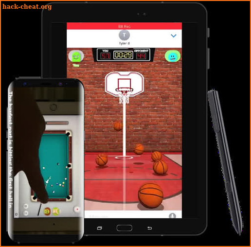 Io GamePigeon PVP Play Pool Game Basketball Tips screenshot