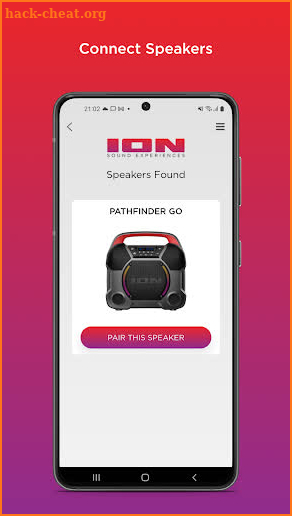 ION Sound Control™ App screenshot