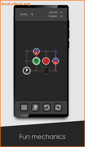 Ionitron - ion magnet puzzle game screenshot