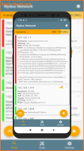 IoPT: Network Security Scanner screenshot