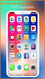 iOS 11 Launcher , iPhone X Launcher screenshot