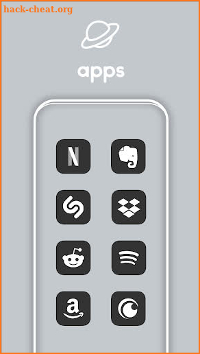 iOS 14 Dark - Icon Pack screenshot