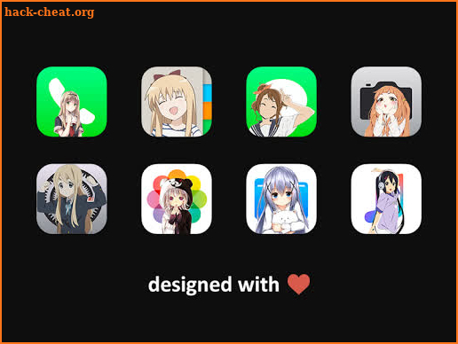 iOS 14 Icon Pack (Anime Edition) screenshot