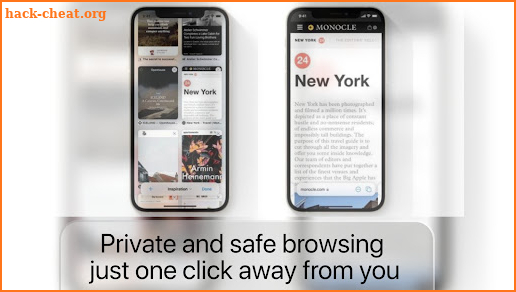 iOS 15 Browser for iphone app screenshot