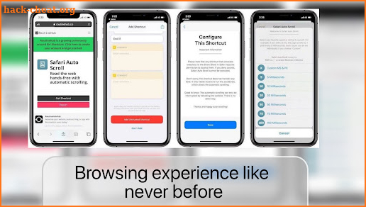 iOS 15 Browser for iphone app screenshot