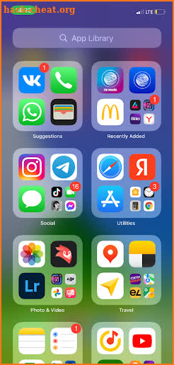 iOS 15 Launcher for Android screenshot