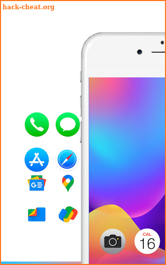 iOS 16 - Apple Round Iconpack screenshot