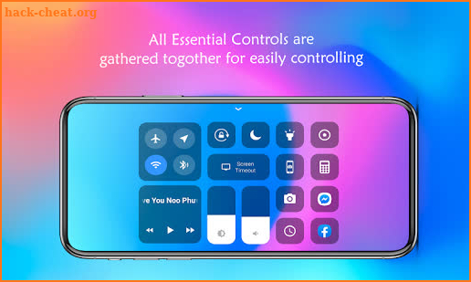 iOS Control Center for Android (iPhone Control) screenshot