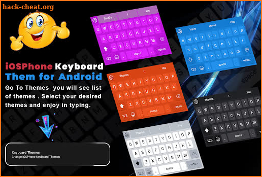 Ios Keyboard For Android screenshot