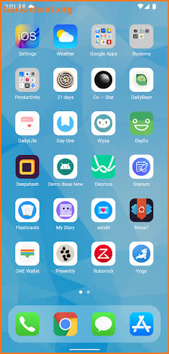 iOS Launcher screenshot