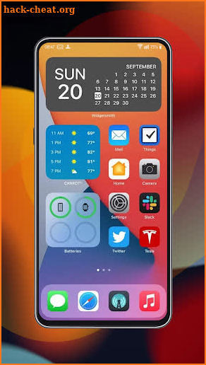 iOS15 Launcher for Android screenshot