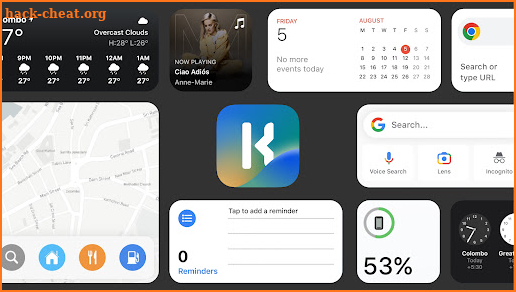 iOSify - iOS Widgets for KWGT screenshot