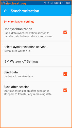 IoTool IBM Watson Cloud screenshot