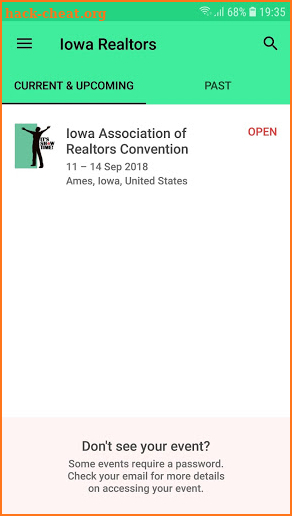 Iowa Association of Realtors screenshot