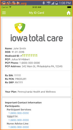 Iowa Total Care screenshot