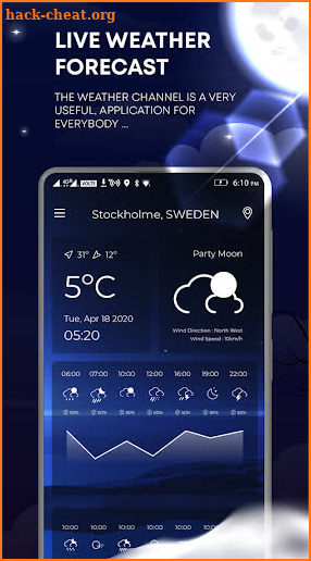 iOweather - Weather Forecast, Radar & Widgets screenshot