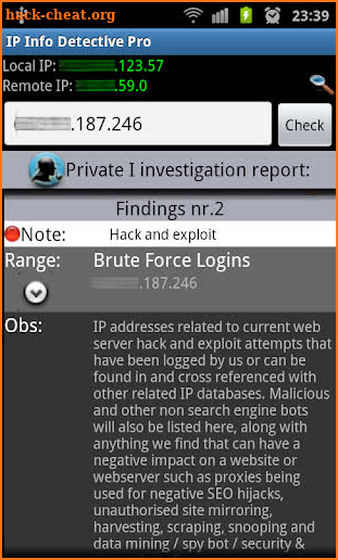 IP info Detective Pro screenshot