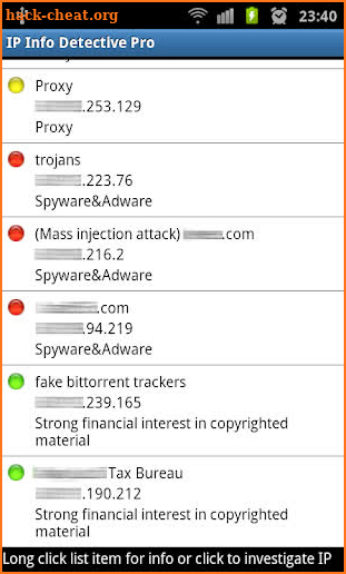 IP info Detective Pro screenshot