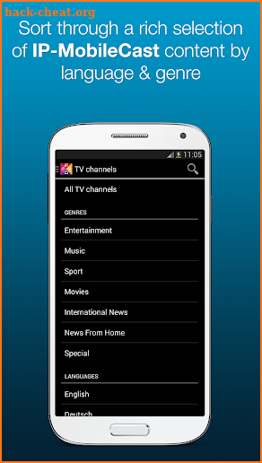 IP-MobileCast screenshot