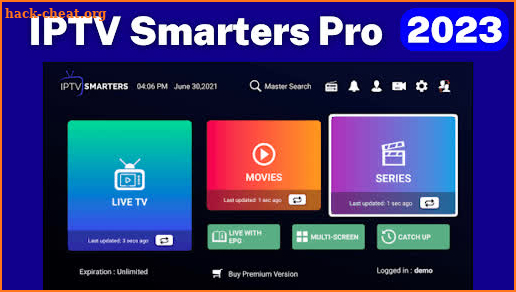 IP-TV SmartersPro : VIP Advanc screenshot