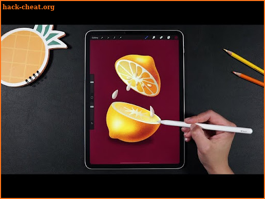 iPad Pro Tips Create Drawing screenshot