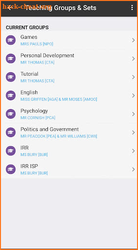 iParent App screenshot