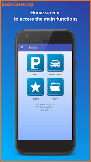 iParking - Find my car screenshot